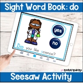 do Sight Word Book Seesaw Activity Distance Learning