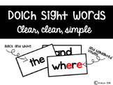 dolch sight words: word wall words - Grade 2