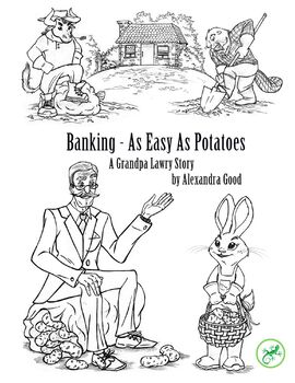 Preview of eBOOK: "Banking - As Easy As Potatoes" - Business & Finance for Kids
