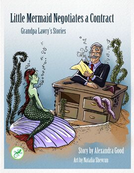 Preview of eBOOK: "Little Mermaid Negotiates a Contract" - Business & Finance for Kids