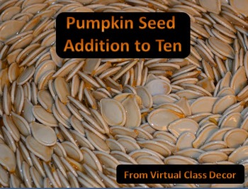 Preview of eBooks - Pumpkin Seed Addition to Ten