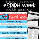 eSpirit Week with Games for Distance Learning