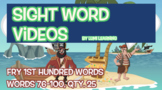 Fry 1st 100, Sight Word Videos #76-100: Teach Spelling, Me