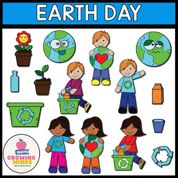 Preview of earth day graphic clipart collection