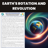 Earth's Rotation and Revolution Reading Passage | Earth Sc