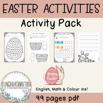 Preview of easter-activity-pack-printable