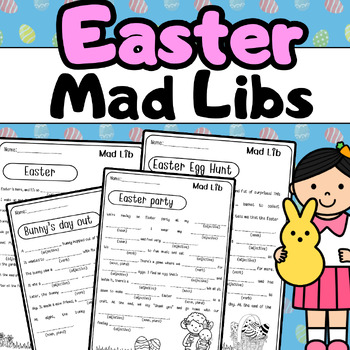 Easter Mad Libs. No preparation required. by OhMyWorksheets