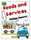 economics: goods and services {PEBBLEGO RESEARCH}[picture 