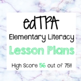 edTPA Elementary Literacy Lesson Plans- Task 1