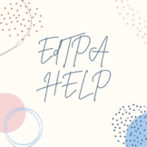 edTPA Help Bundle! Tasks 1-3