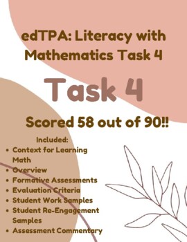 Preview of edTPA Task 4: Passing Score of 58 out of 90