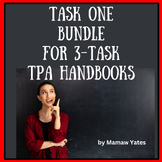 Task One Bundle for 3-Task TPA Handbooks