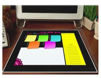 Dry Erase Desk Pad By The Counseling Teacher Brandy Tpt