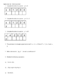 editable Algebra Revision with "I can" statements