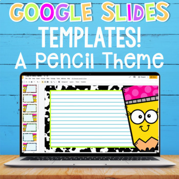 Preview of editable templates for google slides