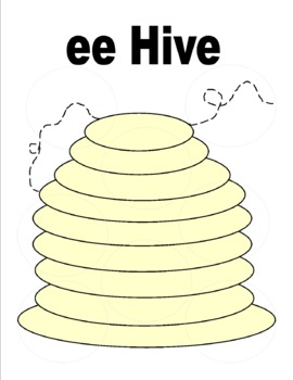 Preview of ee Hive Phonics Magnet set