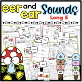 eer and ear Long E Worksheets and Activities