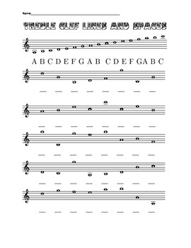 Preview of EIGHT treble and bass clef worksheets including ledger lines and digital version