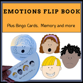 emotions flip book and game pack