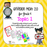 enVision 2.0 Topic 1 (place value)  Grade 4 Resources