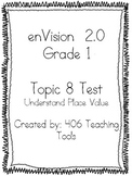 enVision 2.0 Topic 8 Test Grade 1