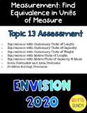 enVision 2020 Grade 4 Topic 13 Assessment: Find Equivalenc