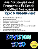 enVision 2020  Grade 4 - Topic 5 Assessment - Dividing by 