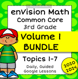 enVision Common Core 2024 2020 - 3rd Grade - Topics 1-7 BU