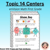 enVision Math 1st Grade Centers Topic 14-Reason With Shape