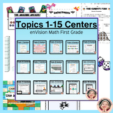 enVision Math 1st Grade Centers Topic 15- Equal Shares of 