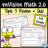 enVision Math 2.0 | 1st Grade Topic 3: Review and Quiz