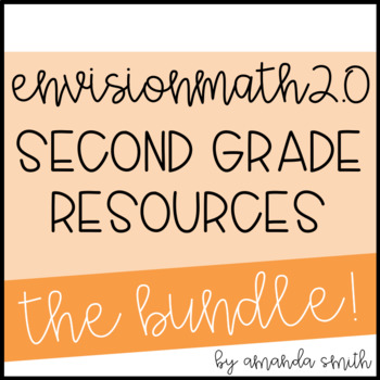 Preview of enVision Math 2.0 2nd Grade Resource Bundle