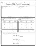 enVision Math 2.0- 2nd Grade Topic 11: Alternate Assessment