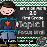 enVision Math 2.0 Focus Wall Topic 1 (First Grade)