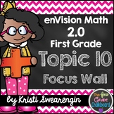 enVision Math 2.0 Focus Wall Topic 10 (First Grade)