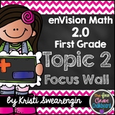 enVision Math 2.0 Focus Wall Topic 2 (First Grade)