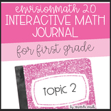 enVision Math 2.0 Interactive Math Journal 1st Grade Topic 2