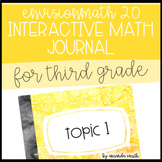 enVision Math 2.0 Interactive Math Journal 3rd Grade Topic 1