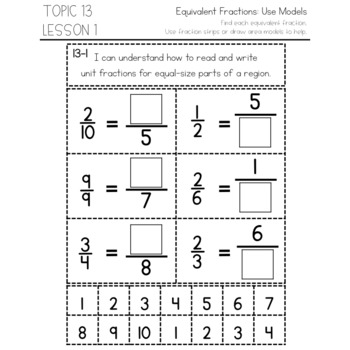 enVision Math 2.0 Interactive Math Journal 3rd Grade Topic 13 | TpT