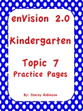 enVision Math 2.0 Kindergarten Topic 7 Practice