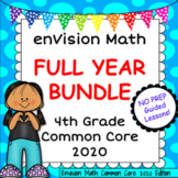enVision Math 2020 Common Core, 4th Grade, FULL YEAR BUNDL