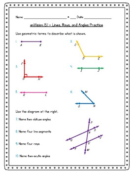 Preview of enVision Math 4th Grade - Topic 15 - Geometric Measurement