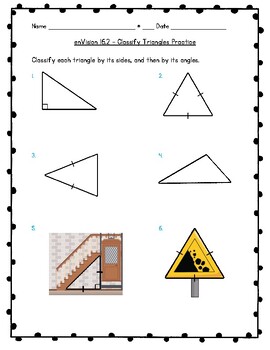 Preview of enVision Math 4th Grade - Topic 16 - Lines, Angles, and Shapes