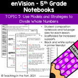 enVision Math 5th Grade Student Notebook Notes Topic 5: Di