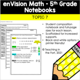 enVision Math 5th Grade Student Notebook Notes Topic 7: Ad