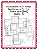 enVision Math 5th Grade - Topic 4 Use Models and Strategies to Multiply ...