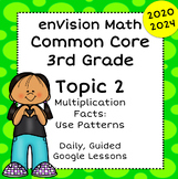 enVision Math Common Core 2024 2020, 3rd Grade Topic 2, Gu