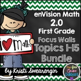 enVision Math 2.0 Focus Walls (First Grade) Compete Bundle