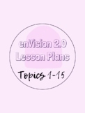 enVision Math Grade 2 Topic 1-15 LESSON PLANS