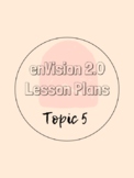 enVision Math Grade 3 Topic 5 LESSON PLANS *